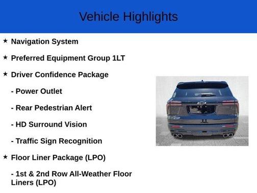 2025 Chevrolet Traverse LT