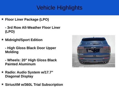 2025 Chevrolet Traverse LT