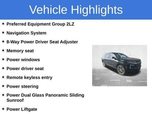 2025 Chevrolet Traverse High Country