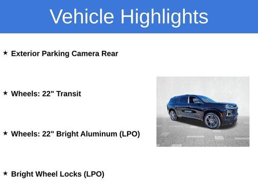 2025 Chevrolet Traverse High Country