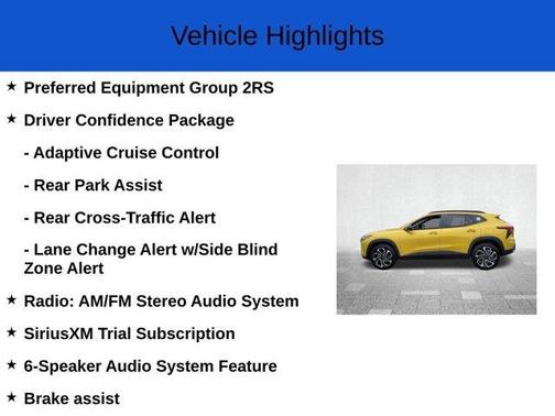 2025 Chevrolet Trax 2RS