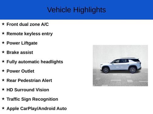 2025 Chevrolet Traverse LT