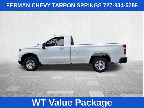 Summit White 2026 Chevrolet Silverado 1500 WT