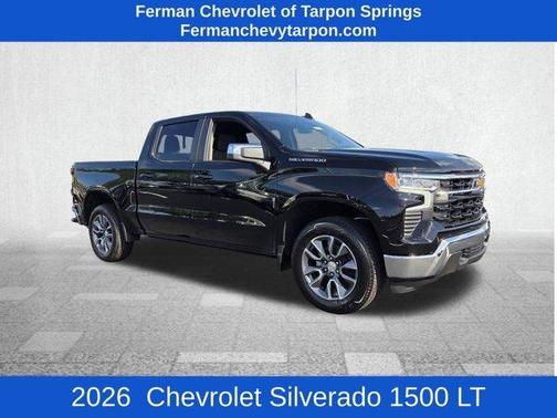 Black 2026 Chevrolet Silverado 1500 LT