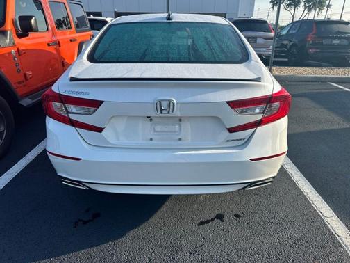 White 2022 Honda Accord Sport 1.5T