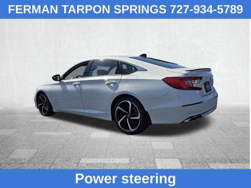 White 2022 Honda Accord Sport 1.5T