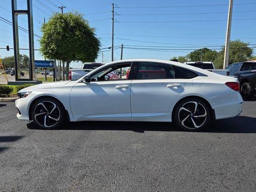 White 2022 Honda Accord Sport 1.5T