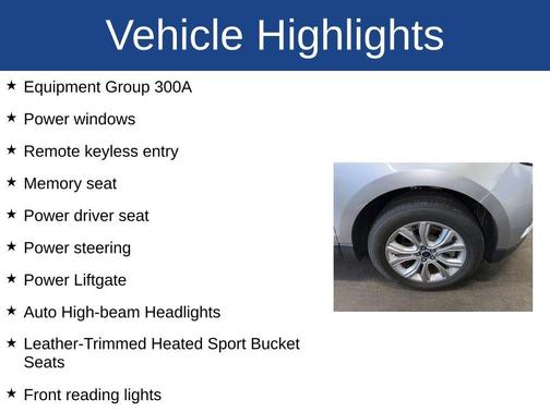 Silver Metallic 2021 Ford Edge Titanium