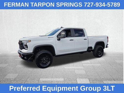 Summit White 2025 Chevrolet Silverado 2500 ZR2