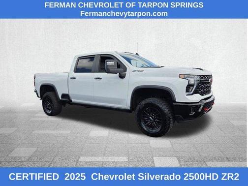 Summit White 2025 Chevrolet Silverado 2500 ZR2