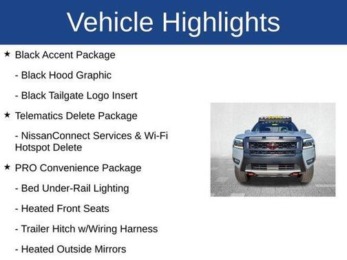 2025 Nissan Frontier PRO-4X