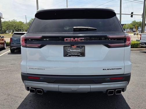 Summit White 2025 GMC Acadia Elevation