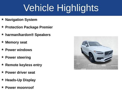 Crystal White 2023 Volvo XC90 B6 Ultimate 7-Seater