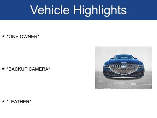 2024 Genesis G80 2.5T