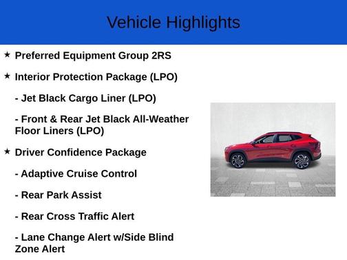 2026 Chevrolet Trax 2RS