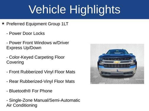 2019 Chevrolet Silverado 1500 LT