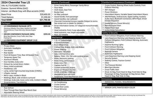 2024 Chevrolet Trax LS