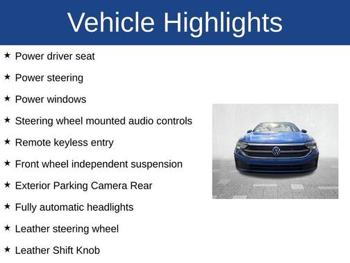 Rising Blue Metallic 2024 Volkswagen Jetta 1.5T SE