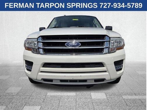 White Platinum Tri-Coat Metallic 2017 Ford Expedition XLT