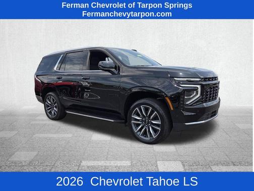 Black 2026 Chevrolet Tahoe LS
