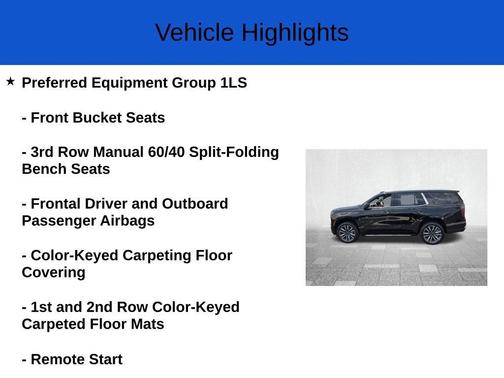 Black 2026 Chevrolet Tahoe LS
