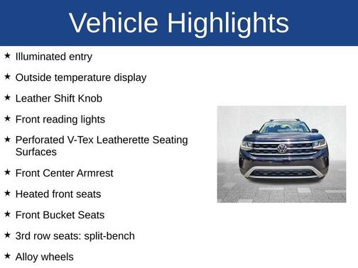 2022 Volkswagen Atlas 3.6L SE w/Technology