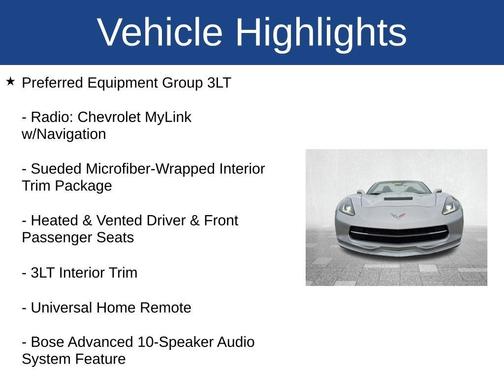 2017 Chevrolet Corvette Stingray