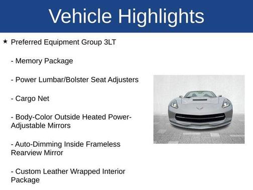 2017 Chevrolet Corvette Stingray