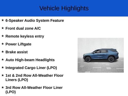 2026 Chevrolet Traverse Z71