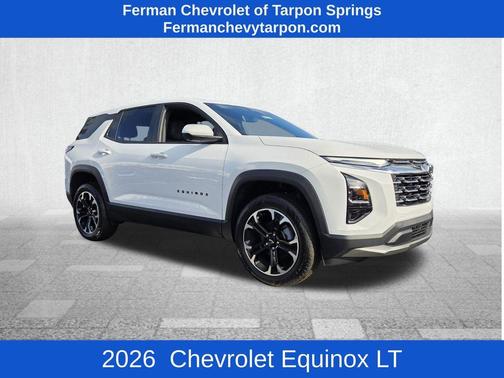 Summit White 2026 Chevrolet Equinox LT