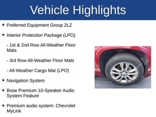 2018 Chevrolet Traverse High Country