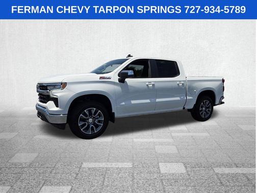 Summit White 2026 Chevrolet Silverado 1500 LT