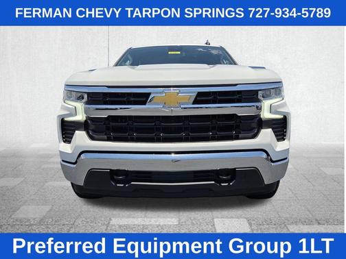Summit White 2026 Chevrolet Silverado 1500 LT