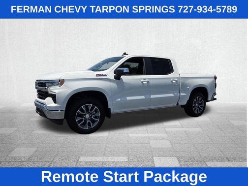 Summit White 2026 Chevrolet Silverado 1500 LT
