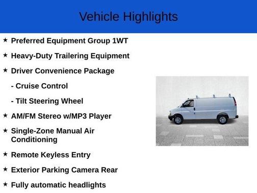 2025 Chevrolet Express 2500 Work Van