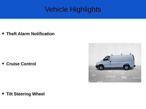 2025 Chevrolet Express 2500 Work Van