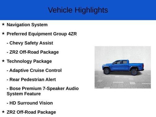 2026 Chevrolet Colorado ZR2