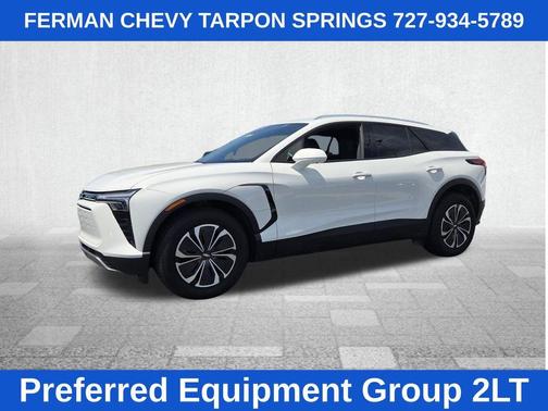 Summit White 2026 Chevrolet Blazer EV LT