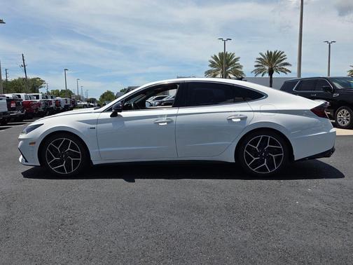 Quartz White 2022 Hyundai SONATA N Line