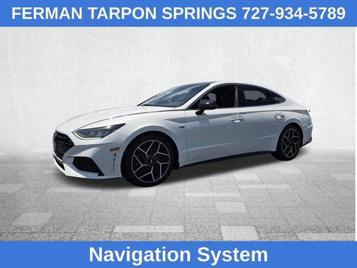 Quartz White 2022 Hyundai SONATA N Line