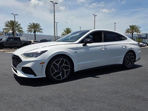 Quartz White 2022 Hyundai SONATA N Line