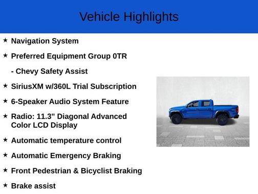 2026 Chevrolet Colorado Trail Boss