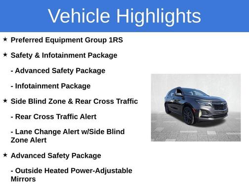 Gray 2023 Chevrolet Equinox RS