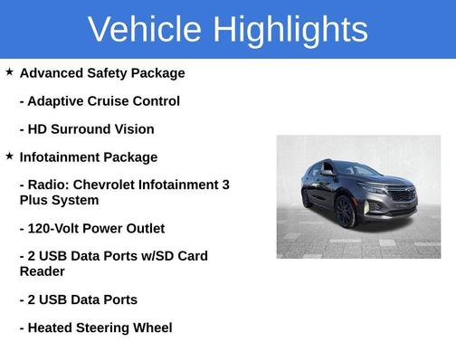 Gray 2023 Chevrolet Equinox RS