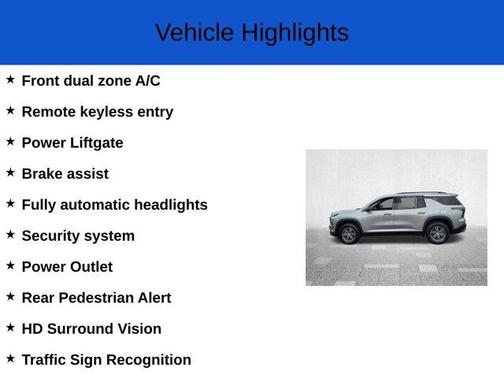 2025 Chevrolet Traverse LT