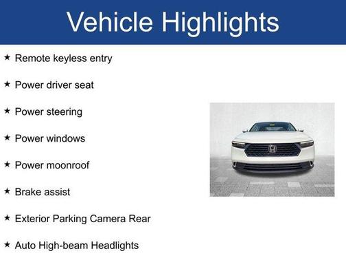 2023 Honda Accord EX