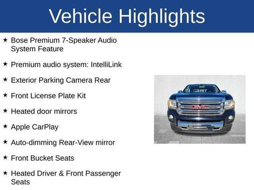 2016 GMC Canyon SLT