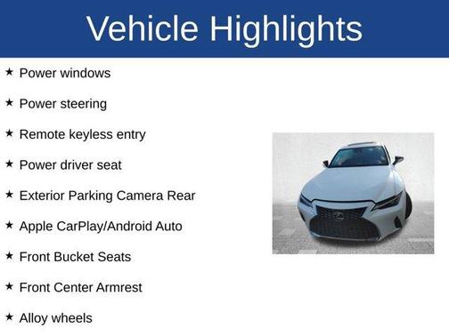 2021 Lexus IS 300 Base