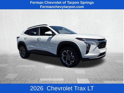 Summit White 2026 Chevrolet Trax LT