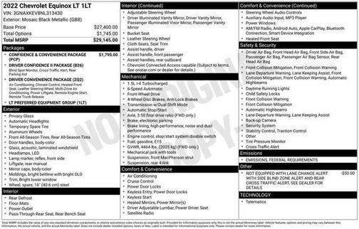 2022 Chevrolet Equinox 1LT